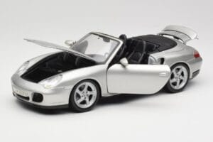 Porsche 911 996 Turbo Cabriolet Silber Maisto 1:18 31660 Druckguss — Bild 2 von 8