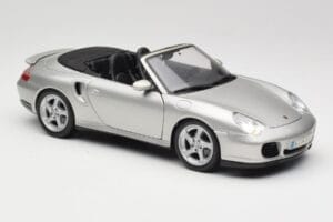 Porsche 911 996 Turbo Cabriolet Silber Maisto 1:18 31660 Druckguss — Bild 6 von 8