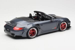 Porsche 911 997 Cabriolet Liberty Walk Grau GT Spirit 1:18 GT463 Resin — Bild 2 von 6
