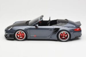 Porsche 911 997 Cabriolet Liberty Walk Grau GT Spirit 1:18 GT463 Resin — Bild 3 von 6