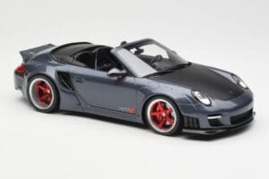 Porsche 911 997 Cabriolet Liberty Walk Grau GT Spirit 1:18 GT463 Resin — Bild 4 von 6