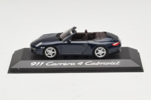 Porsche 911 997 Carrera 4 Cabriolet Dunkelblau Minichamps 1:43 WAP02015216-P1 Druckguss