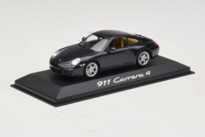 Porsche 911 997 Carrera 4 Dark Blue Metallic Minichamps 1:43 WAP02001518 Druckguss — Bild 2 von 4