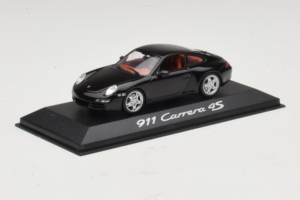 Porsche 911 997 Carrera 4S Schwarz Minichamps 1:43 WAP02010116 Druckguss — Bild 2 von 4