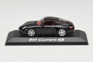 Porsche 911 997 Carrera 4S Schwarz Minichamps 1:43 WAP02010116 Druckguss