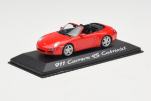 Porsche 911 997 Carrera 4S Cabriolet Rot Minichamps 1:43 WAP02015316 Druckguss — Bild 2 von 5