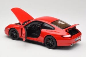 Porsche 911 997 Carrera 4S Rot Norev 1:18 187510 Druckguss — Bild 5 von 8
