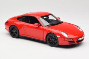 Porsche 911 997 Carrera 4S Rot Norev 1:18 187510 Druckguss — Bild 6 von 8