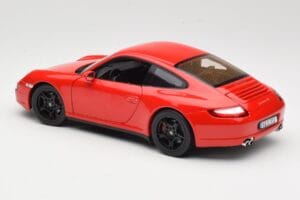 Porsche 911 997 Carrera 4S Rot Norev 1:18 187510 Druckguss — Bild 7 von 8