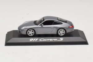 Porsche 911 997 Carrera S Grey Metallic Minichamps 1:43 WAP02011615-P1 Druckguss