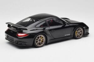 Porsche 911 997 GT2 RS Schwarz & Silber Felgen Minichamps 1:18 100069401 Druckguss — Bild 3 von 8