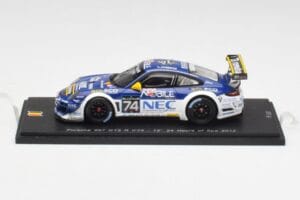 Porsche 911 997 GT3 R #74 Prospeed P. van Splunteren / M. Soulet / F. Derdaele / B. Bouvy 24 Hours of Spa 2012 Spark 1:43 SB0