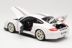 Porsche 911 997 GT3 RS 4.0 Weiß Bburago 1:18 18-11036 Druckguss — Bild 5 von 8
