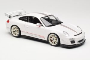 Porsche 911 997 GT3 RS 4.0 Weiß Bburago 1:18 18-11036 Druckguss — Bild 6 von 8