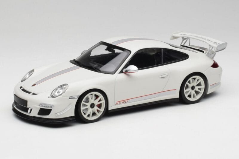 Porsche 911 997 GT3 RS 4.0 Weiß Minichamps 1:18 155062221 Druckguss