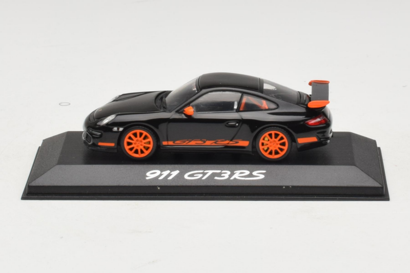 Porsche 911 997 GT3 RS Schwarz Orange Minichamps 1:43 WAP02012817-R1 Druckguss