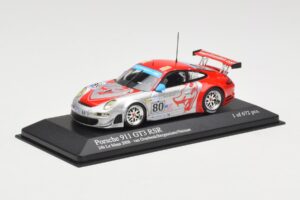 Porsche 911 997 GT3 RSR #80 Flying Lizard J. Van Overbeek / J. Bergmeister / S. Neiman 24 Hours of Le Mans 2008 Minichamps 1: — Bild 2 von 4