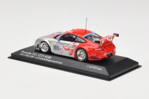 Porsche 911 997 GT3 RSR #80 Flying Lizard J. Van Overbeek / J. Bergmeister / S. Neiman 24 Hours of Le Mans 2008 Minichamps 1: — Bild 3 von 4
