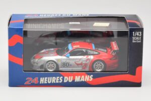 Porsche 911 997 GT3 RSR #80 Flying Lizard J. Van Overbeek / J. Bergmeister / S. Neiman 24 Hours of Le Mans 2008 Minichamps 1: — Bild 4 von 4