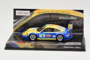 Porsche 911 997 GT3 RSR #3 24 Hours Nurburgring 2008 Minichamps 1:43 437087803 Druckguss