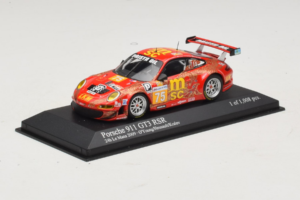 Porsche 911 997 GT3 RSR #75 O. Young / P. Hesnault 24 Hours of Le Mans 2009 Minichamps 1:43 400096975 Druckguss — Bild 2 von 4