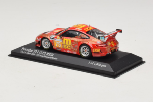 Porsche 911 997 GT3 RSR #75 O. Young / P. Hesnault 24 Hours of Le Mans 2009 Minichamps 1:43 400096975 Druckguss — Bild 3 von 4