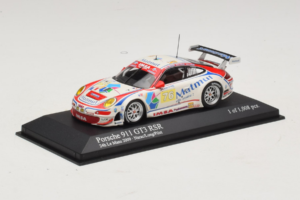 Porsche 911 997 GT3 RSR #76 R. Narac / P. Long / P. Pilet 24 Hours of Le Mans 2009 Minichamps 1:43 400096976 Druckguss — Bild 2 von 3