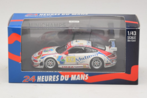 Porsche 911 997 GT3 RSR #76 R. Narac / P. Long / P. Pilet 24 Hours of Le Mans 2009 Minichamps 1:43 400096976 Druckguss — Bild 3 von 3