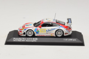 Porsche 911 997 GT3 RSR #76 R. Narac / P. Long / P. Pilet 24 Hours of Le Mans 2009 Minichamps 1:43 400096976 Druckguss