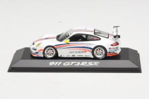 Porsche 911 997 GT3 RSR Weiß Mit Blauen und Orangen Streifen 2007 Minichamps 1:43 WAP02000618 Druckguss
