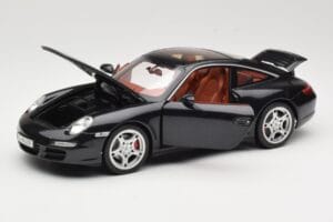 Porsche 911 997 Targa Schwarz Norev 1:18 187506 Druckguss — Bild 2 von 8