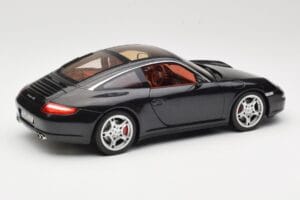 Porsche 911 997 Targa Schwarz Norev 1:18 187506 Druckguss — Bild 3 von 8