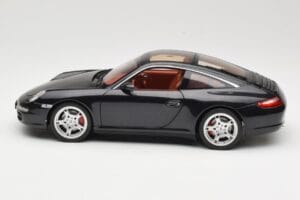 Porsche 911 997 Targa Schwarz Norev 1:18 187506 Druckguss — Bild 4 von 8