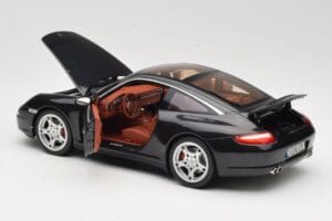 Porsche 911 997 Targa Schwarz Norev 1:18 187506 Druckguss — Bild 5 von 8