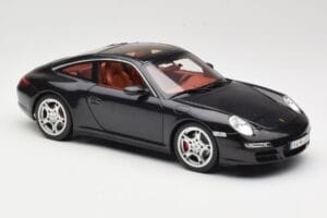 Porsche 911 997 Targa Schwarz Norev 1:18 187506 Druckguss — Bild 6 von 8