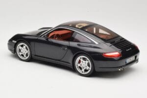 Porsche 911 997 Targa Schwarz Norev 1:18 187506 Druckguss — Bild 7 von 8