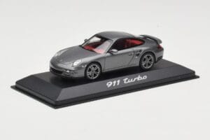 Porsche 911 997 Turbo Anthracite Grey Minichamps 1:43 WAP0200010A Druckguss — Bild 2 von 4