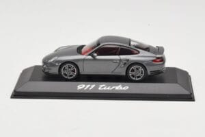 Porsche 911 997 Turbo Anthracite Grey Minichamps 1:43 WAP0200010A Druckguss
