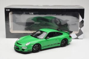 Porsche 911 997.1 GT3 RS Grün Minichamps 1:18 155062124 Druckguss — Bild 6 von 6