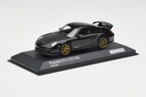 Porsche 911 997.2 GT2 RS Schwarz mit Goldenen Felgen Minichamps 1:43 400069402 Druckguss — Bild 2 von 4