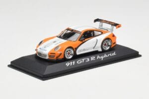 Porsche 911 GT3 R Hybrid 997.2 Presentation White Orange Minichamps 1:43 WAP0201170B Druckguss — Bild 2 von 4