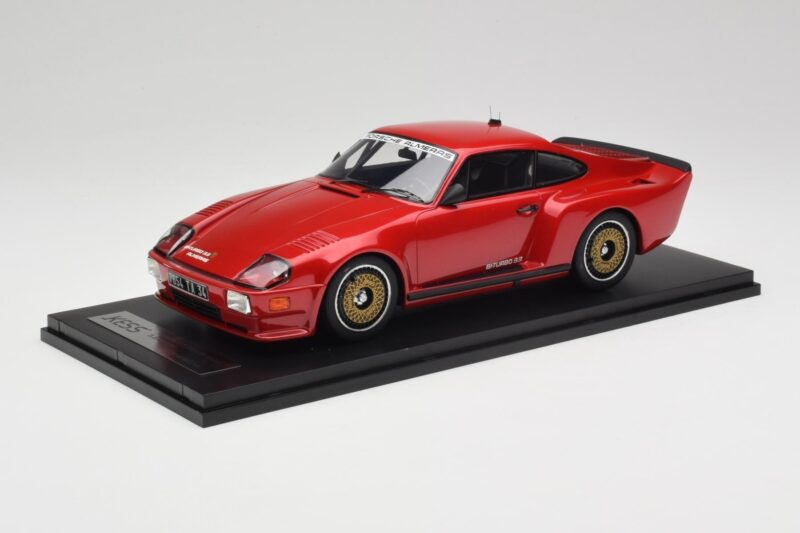 Porsche 911 930 Almeras Biturbo 3.3 Rot Kess 1:18 KE18005C Resin