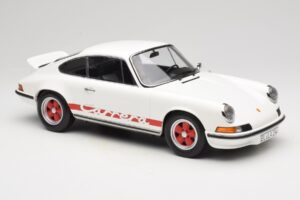 Porsche 911 Carrera RS 2.7 Grand Prix White With Red Norev 1:12 127514 Druckguss — Bild 4 von 6