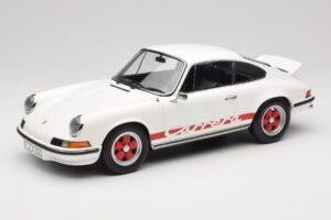 Porsche 911 Carrera RS 2.7 Grand Prix White With Red Norev 1:12 127514 Druckguss