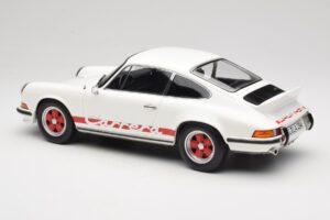 Porsche 911 Carrera RS 2.7 Grand Prix White With Red Norev 1:12 127514 Druckguss — Bild 5 von 6