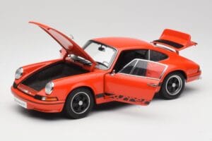 Porsche 911 Carrera RS 2.7 Orange & Schwarze Streifen AUTOart 1:18 78054 Druckguss — Bild 2 von 8