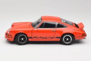 Porsche 911 Carrera RS 2.7 Orange & Schwarze Streifen AUTOart 1:18 78054 Druckguss — Bild 4 von 8