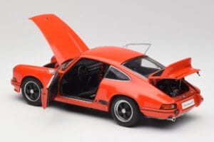 Porsche 911 Carrera RS 2.7 Orange & Schwarze Streifen AUTOart 1:18 78054 Druckguss — Bild 5 von 8