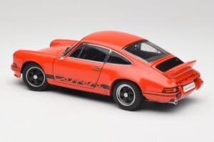 Porsche 911 Carrera RS 2.7 Orange & Schwarze Streifen AUTOart 1:18 78054 Druckguss — Bild 7 von 8