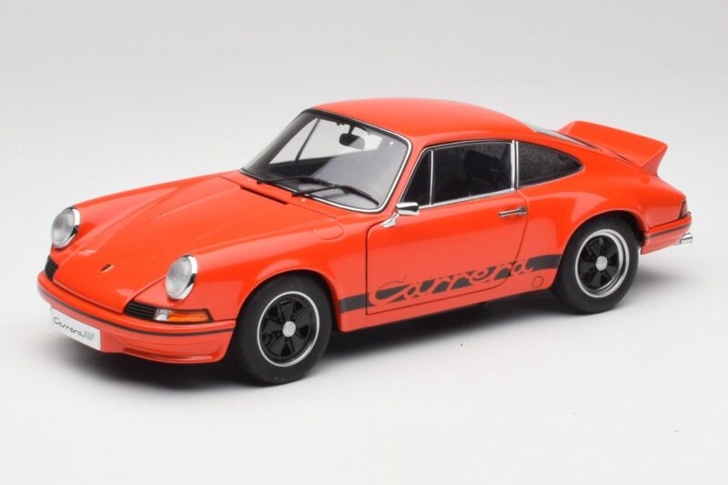 Porsche 911 Carrera RS 2.7 Orange & Schwarze Streifen AUTOart 1:18 78054 Druckguss